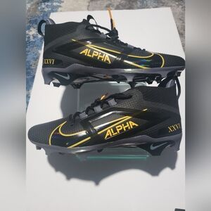 Nike Men’sAlpha Menace 4 Elite Football Cleats Saquon Barkley Size 13 HF4313-001